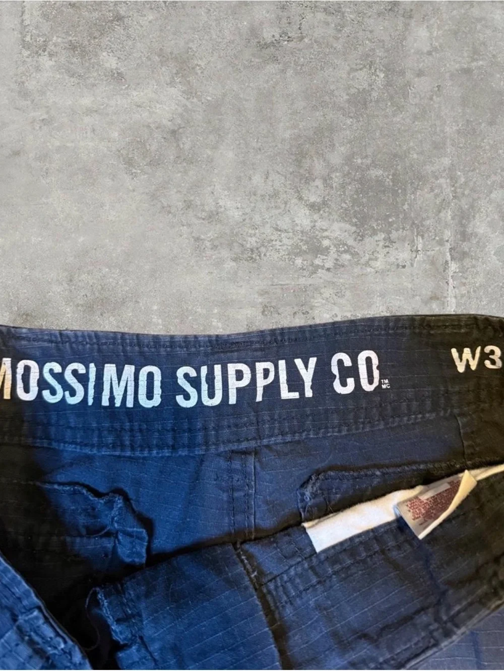 Mossimo Supply Co. Men's Faded Gray Cargo Shorts